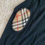 Burberry elbow patch wool knit top. S Photo 1