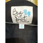 Bea & Dot ModCloth 1X Plus Size Black Polka Dot Collared Sleeveless Dress Photo 2