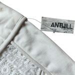 Endless Rose NWT Womens White Lace Detail Denim Jean Skirt - Sz L Photo 1