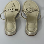 Crown & Ivy Wylie Gold Thong Sandals Womens Size 9.5 Photo 2