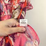 MISA Los Angeles Trina Floral Ruffle Maxi Dress in Lilac Coming Up Roses Size S Photo 9