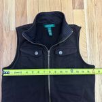 Ralph Lauren   Women's Zip-Up Cotton Vest with Buttoned Pockets P/S Photo 2