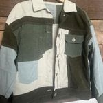 Corduroy Patchwork Jacket Multiple Size L Photo 0