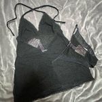 Savage X Fenty Sheer Black Polka Dot Chemise lingerie Size XL Photo 0