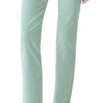 J.Crew Women’s Sz 29 T Tall vintage slim-straight corduroy pant in Mint Green Photo 0