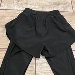 High waist leggings shorts gym pants yoga pants high rise pants gym shorts sport Black Photo 3
