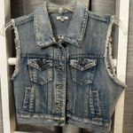 Chloé Chloe Blue Denim Fabric with Lace on back size Med Photo 0