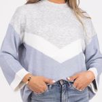 Andree by Unit  Chevron Sweater. Size Large Photo 0