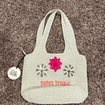 The Sak Crochet Totes Tropic Tote Bag - Cream Photo 0