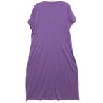 Liz Claiborne Purple Button Dress XL Prairie Teacher Modest Church Cottagecore Photo 1