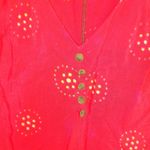 Positive Attitude 10 Wine Sun Long Dress Pink Photo 2