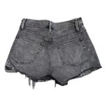 Frame Le Brigette Short Raw Edge in Harbor Way Destruct, Size 24 Photo 4