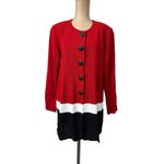 Misook  Colorblock Knit Blazer Photo 3