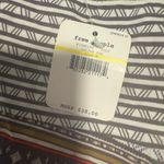 Free People  Black and Gray Strapless Crop Top Photo 5