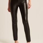 Abercrombie & Fitch Abercrombie Leather Skinny Pants Photo 0