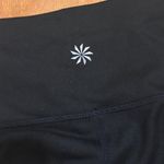 Athleta High Rise Lightning Chaturanga Capri Cropped Black Gray Womens Size S Photo 2