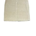 Orvis  Corduroy‎ Skirt Plus Size 14 Tan Womens Cotton Stretch Blend 32" Waist Photo 2