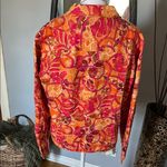 Coldwater Creek Vibrant Pink and Orange Women's Jacket Photo 4