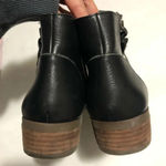 Sole Society  Abbott leather bootie black boots Photo 3