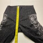 Lululemon Wunder Under Hi-Rise Tight Overlace Wunderunder HR Ice Grey Black Sz 8 Photo 6