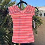 BDG Urban Outfitters  Striped Pink Ribbed Top S Photo 0