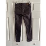 Paige  Women's 26 Purple Verdugo Ankle Skinny Denim Pants Black Cherry Silk Photo 4