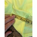 Under Armour NEW Size Medium Womens Play Up 3.0 Shorts Neon Yellow Running Photo 8