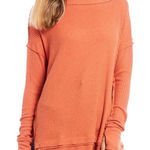 Free People  We The Free North Shore Thermal Oversize Waffle Tunic OB1013577 M Photo 0