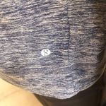 Layer 8 Cropped Long Sleeve Blue Gray Space Dye Top Women's Size Medium Photo 5