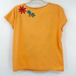 Womens Boho Bohemian Embroidered Floral Peacock Cotton T Photo 8