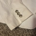 Ann Taylor structured lined denim blazer size 16 plus light academia capsule Photo 4