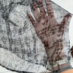 Forever 21 Sheer Patterned Maxi Skirt Photo 2