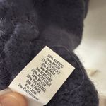 Aerie  Cozy Sweater Knit True Wrap Tie Dress Dusty Blue Wool Alpaca Blend Photo 6