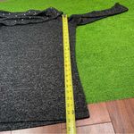 Chico's Zenergy Women’s 2/L/12 Gray Cowl Neck Tunic Studded Long Sleeve Formal Photo 4