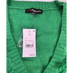 33 Degrees Christmas Loop Green Festive Ugly Sweater Ornament Cardigan XXL NWT Photo 6