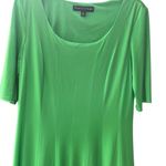 Madison Leigh  Vibrant Green Short Sleeve Top Photo 1