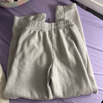 Light grey wide leg sweatpants Gray Size XS Photo 2