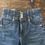 Veronica Beard Beverly High Waist Skinny Flare Jeans Vintage Rain Size 26 Photo 4