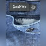Betabrand Skinny Fit Yoga Denim Pull On Pants Size LP Photo 7