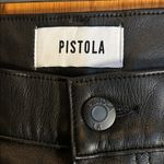 Pistola  Faux Leather Pants Black Pleather Size 31 Photo 1