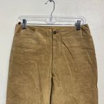 Mossimo Tan Leather Pants Sz 8 Photo 1