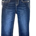 Miss Me  dark wash mid-rise denim capris Photo 0