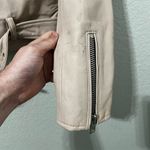 ALLSAINTS Women's Balfern Biker Jacket Size 0 Pink Asymmetrical Zip Casual Photo 1