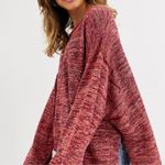 Free People  Prism Space Dye Sweater Knit Pullover Linen Blend XS Boho Bohemian Photo 1