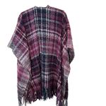 Woolrich  Women's‎ Purple Knit Wrap Blanket/Poncho One Size Photo 3