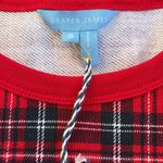 Draper James NWT  Natalie Sweatshirt Angie Plaid Size Small Photo 3