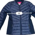 Hollister Navy Down Lightweight Puffer Jacket by  Size Small Photo 5