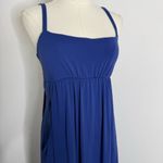 Susana Monaco Y2K Blue Spaghetti Strap Maxi Dress Size Small Photo 2