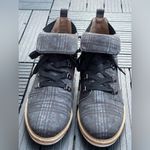 Adam Tucker  Ajay12 Women’s Plaid Wedge Booties Size 10 Photo 1