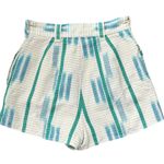 Urban Outfitters A2 ‎ High Waist Shorts Blue Green Plaid Pockets Size 2 Photo 6